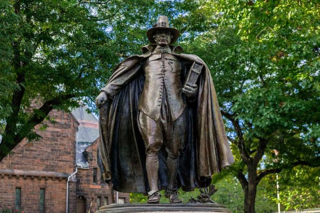 La influencia de los puritanos en los Estados Unidos Política Exterior