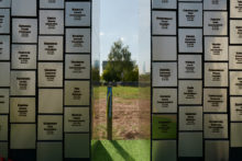 Visitors Pay Respects At Bucha Massacre Memorial