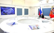 Russian president supervises as nuclear forces hold drill