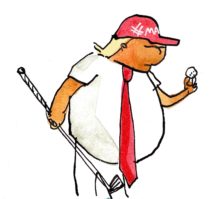 Seis Claves-Ilustración-Trump-Ximena Maier