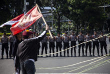 El acto final de Jokowi Student Rally For Fair Election