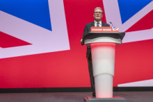 Contra el declive de Reino Unido Sir Keir Starmer At The 2024 Labour Party Conference