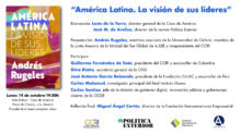 América Latina. La visión de sus líderes Invitacion Rugeles