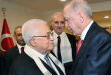 Turquía ante la guerra en Gaza y el cambio de régimen en Siria Palestinian President Mahmoud Abbas visits Turkiye