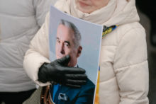 Protest In Bucharest After Arrest Of Front-Runner Election Candidate