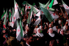 Retos de la transición siria Syrians celebrate 14th anniversary of revolution in Aleppo