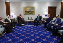 Un escudo nuclear para Riad Turkish President Recep Tayyip Erdogan in Qatar