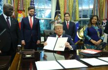 President Trump Meets With Foreign Ministers Of Rwanda And DDRC