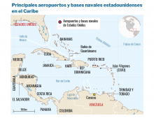 Washington militariza el Caribe mapa puertos y bases eeuu IS_Mesa de trabajo 1