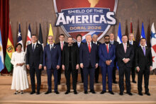 América Latina ante el corolario Trump-Monroe President Trump Participates In Shield Of The Americas Summit In Doral, Florida