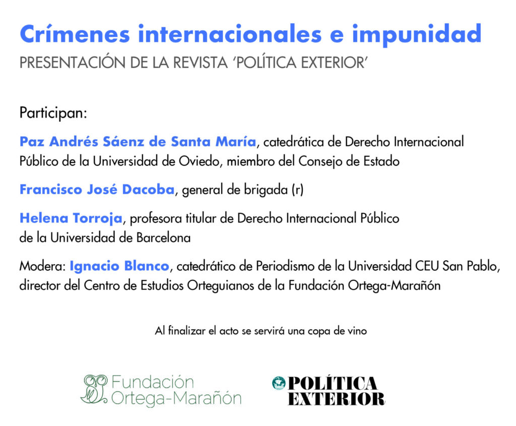Crímenes internacionales e impunidad