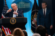 Israel, Irán y la última corazonada de Trump White House Trump Briefing