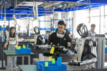 China, la inteligencia artificial y el fin de la supremacía occidental First Professional Training Platform For Humanoid Robots Powered By OpenHarmony Launched In Cixi