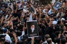 India, Pakistán e Irán: vecinos de una misma región Anti-US and anti-Israel protest held in New Delhi over Khameneiâs killing