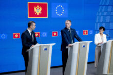 Press Conference EU-Montenegro Accession