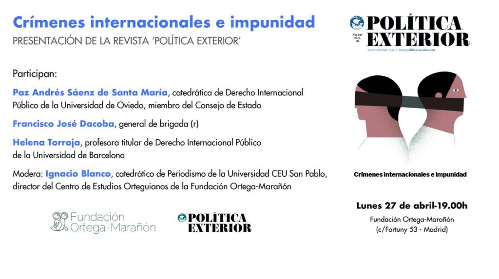 Crímenes internacionales e impunidad