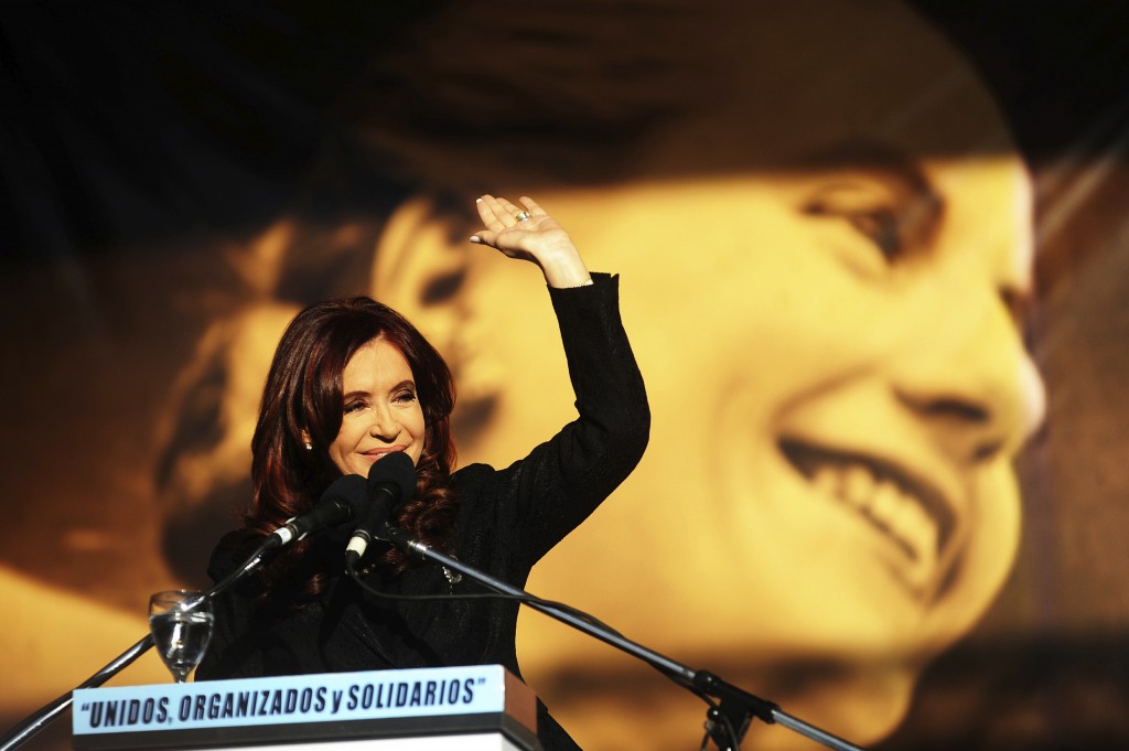 President Cristina Fernandez Attends A Tribute To Eva Peron