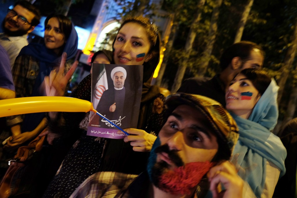 Iranians Celebrate After Announcement Of Nuclear Deal