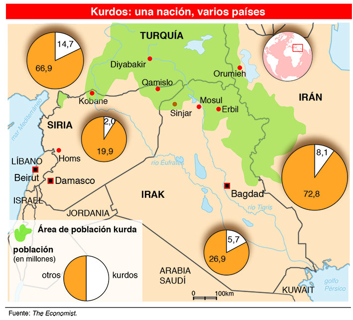 mapa kurdos siria -irak-iran polex