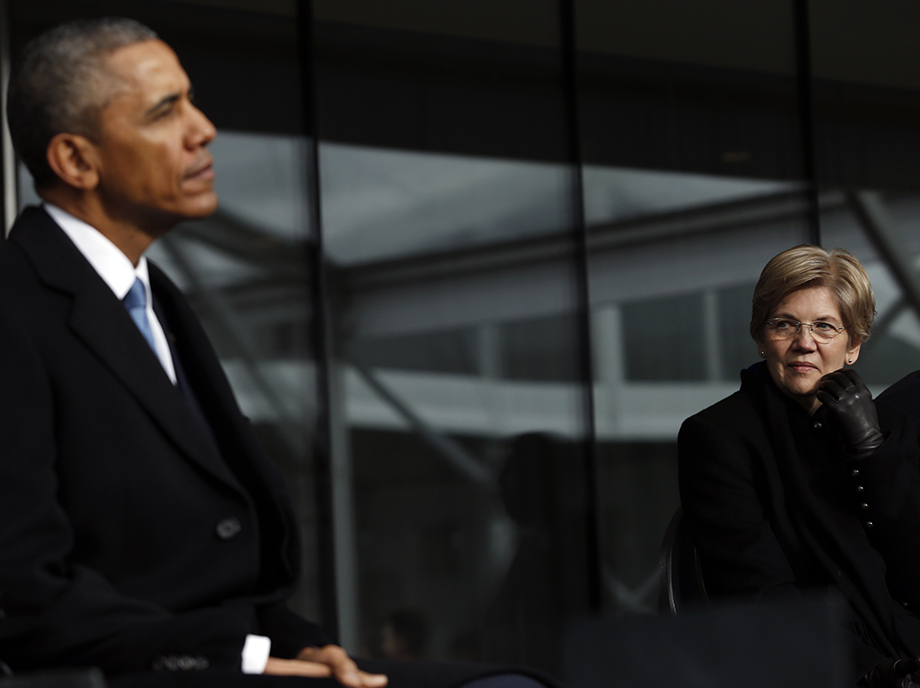 El TTIP enfrenta a Barack Obama y Elizabeth Warren.