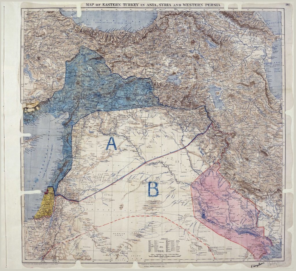 Del Acuardo Sykes-Picot al Estado Islámico