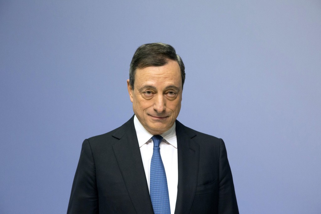 European Central Bank President Mario Draghi Announces Interest Rate Decision