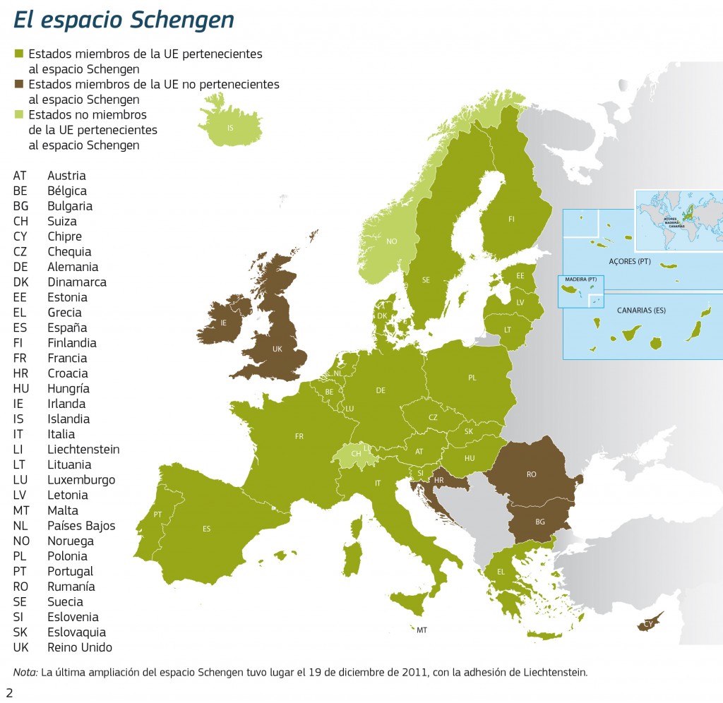 Acuerdo de Schengen